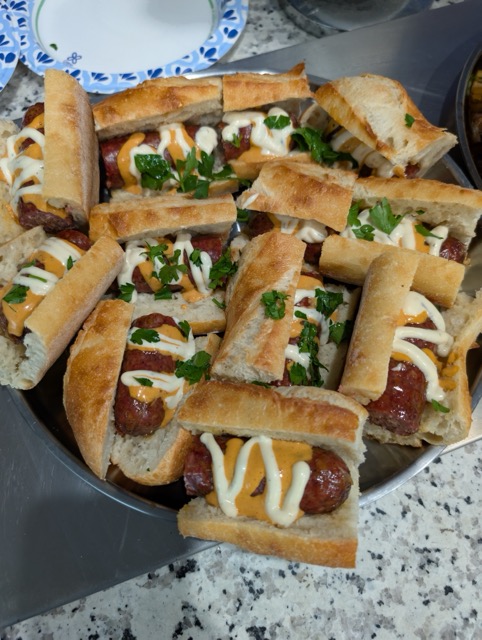 Merguez in Baguette
